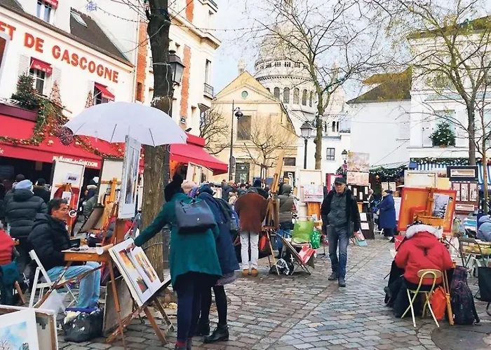Апартаменты Montmartre Marvel! Designer Near Metro Париж